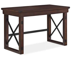 Espresso Brown Desk - Modern and Stylish Home Office Furniture