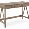 Rockford Rustic Gray Writing Desk - Stylish & Durable Home Office Furniture