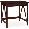 Rockford Antique Tobacco Small Writing Desk - Vintage Home Office Furniture
