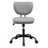 Ergonomic Gray Fabric Office Chair - Comfort & Style for Your Workspace