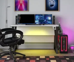 NTense Genesis Gaming Desk | Ergonomic Design for Ultimate Gaming Experience