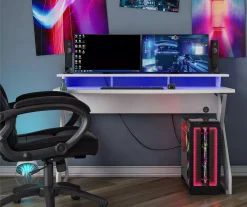 NTense Xtreme Gaming Desk - Ergonomic Design for Ultimate Gaming Setup