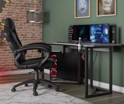 NTense Quest Gaming Desk - Ergonomic Design for Ultimate Gaming Experience