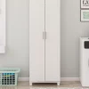 Evolution Selden 24" White Utility Storage Cabinet - Durable & Versatile Home Organizer