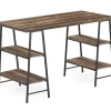 Monarch Sawhorse Office Desk - Stylish and Functional Workspace