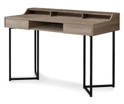 Monarch Office Desk With Riser - Stylish & Functional Desk for Home and Office