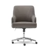 Serta Leighton Memory Foam Office Chair - Ergonomic Comfort for Long Work Hours