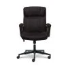 Hannah Charcoal Gray Microfiber Office Chair - Ergonomic Comfort for Home & Office