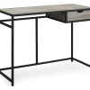 Monarch 42" Single Drawer Computer Desk - Modern Writing Desk for Home & Office