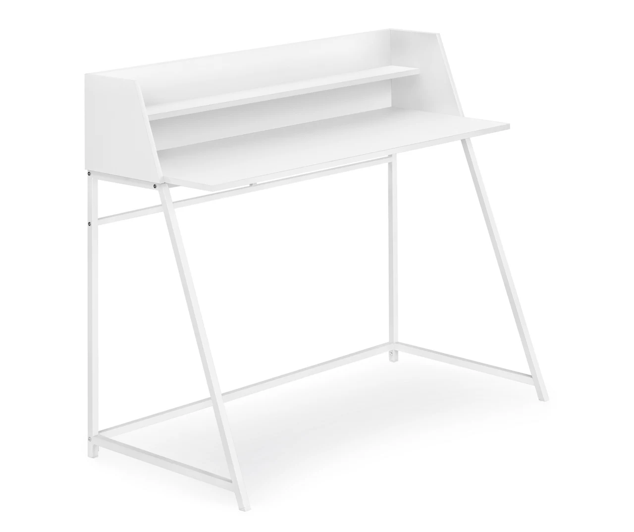 Monarch Office Desk With Hutch - Stylish & Functional Modern Desk for Home & Office