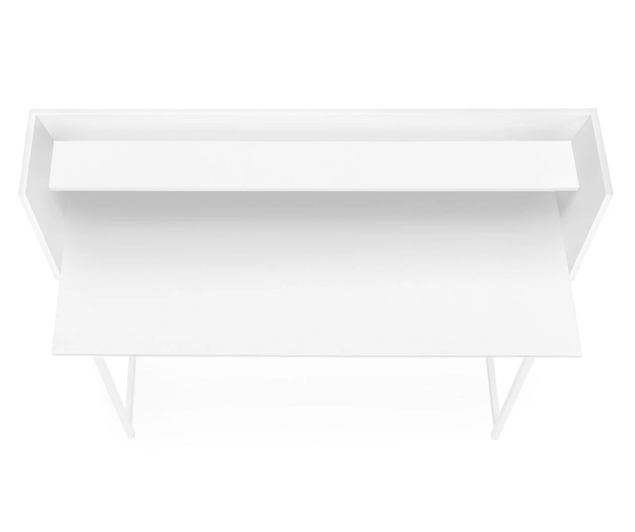 Monarch Office Desk With Hutch - Stylish & Functional Modern Desk for Home & Office - Image 11