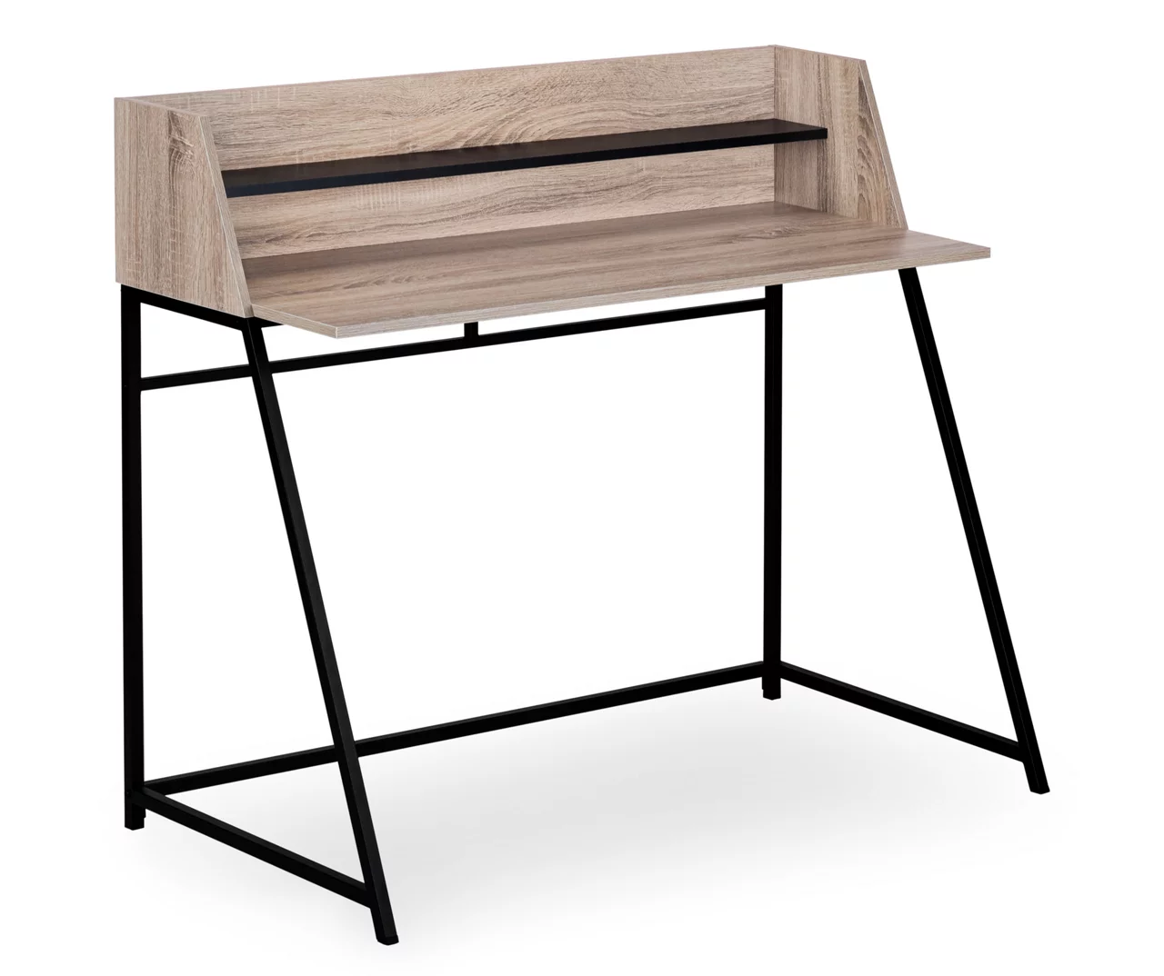 Monarch Office Desk With Hutch - Stylish & Functional Modern Desk for Home & Office - Image 6