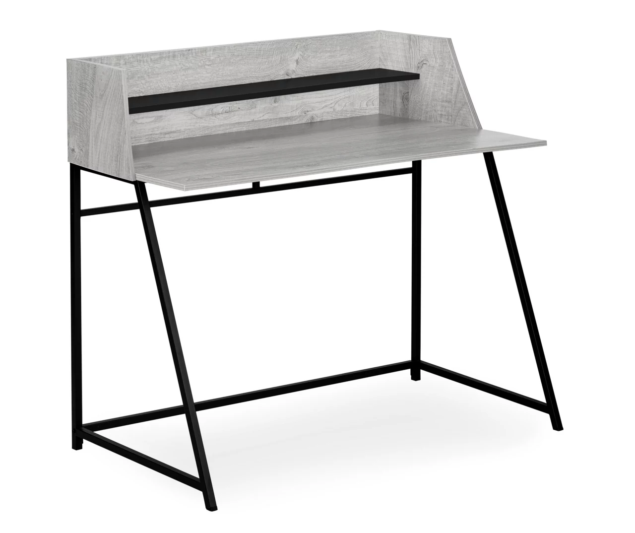 Monarch Office Desk With Hutch - Stylish & Functional Modern Desk for Home & Office - Image 4