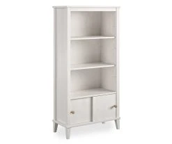Monarch Hill Poppy Ivory Oak Bookcase - Stylish & Durable Bookshelf