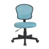 Ergonomic Teal Mesh Office Chair - Comfortable Seat for Home & Work
