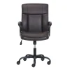 Real Living Faux Leather Office Chair - Ergonomic Design & Comfortable Seating