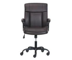 Real Living Faux Leather Office Chair - Ergonomic Design & Comfortable Seating