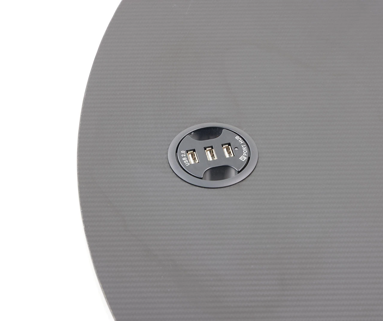 Black L-Shaped LED Gaming Desk with USB Charging Ports & Built-in Power Outlets - Stylish and Functional Modern Desk for Gamers and Professionals - Image 4