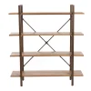 Medium Mango Open 4-Shelf Bookcase – Stylish & Functional Bookshelf for Home or Office