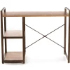 Medium Mango 2-Shelf Writing Desk - Stylish & Functional Home Office Furniture