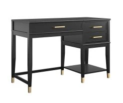 CosmoLiving Westerleigh Lift Top Desk - Space-Saving Modern Design
