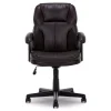 Mitchell Roasted Chestnut Vegan Leather Office Chair – Ergonomic & Eco-Friendly