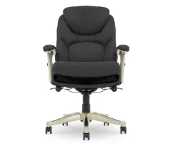 Claremont Dark Gray Fabric Office Chair - Ergonomic Comfort for Your Workspace