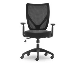Ergonomic Black Mesh Office Chair - Comfortable & Adjustable Desk Chair