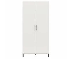Evolution Vantage White 2-Door Storage Cabinet - Durable & Stylish Home Organizer